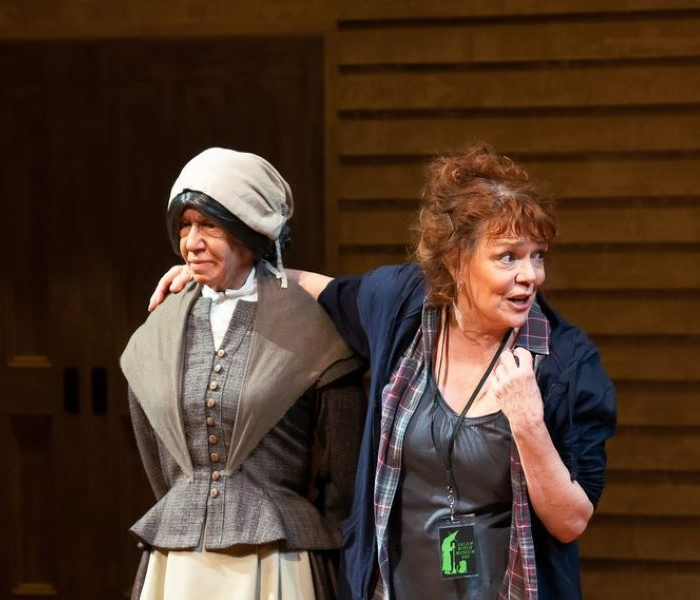 Deirdre O'Connell in Becky Nurse of Salem at Lincoln Center Theater. Photo by Kyle Froman