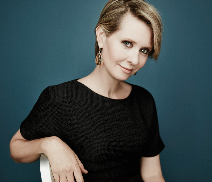 Cynthia Nixon, who's starring in the new play The Seven Year Disappear at The New Group. Photo by Maarten de Boer.