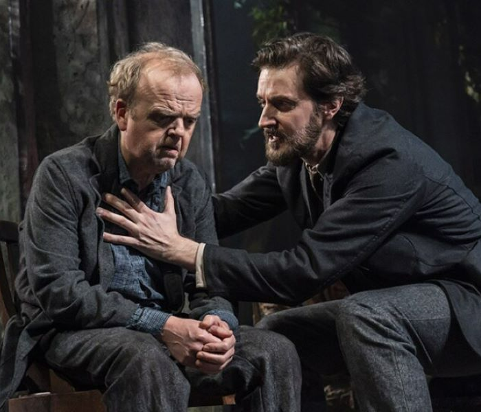 Top image: Toby Jones and Richard Armitage in Uncle Vanya. Photo by Johan Persson.
