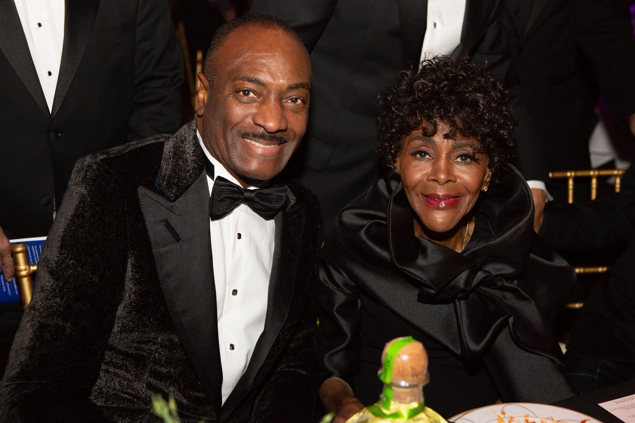 Reggie Van Lee and Cicley Tyson at TDF's 2019 Gala
