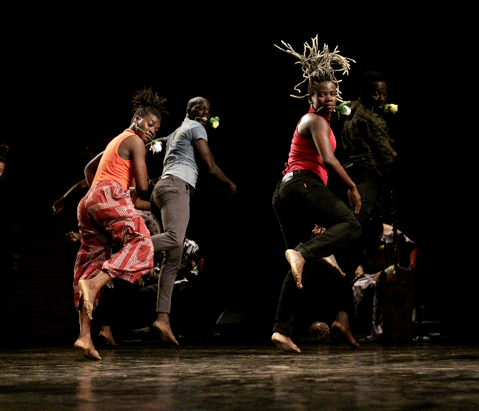 Olivier Tarpaga Dance Project, photo by Serge Daniel Kabore