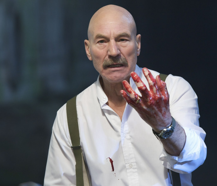 Patrick Stewart in Macbeth