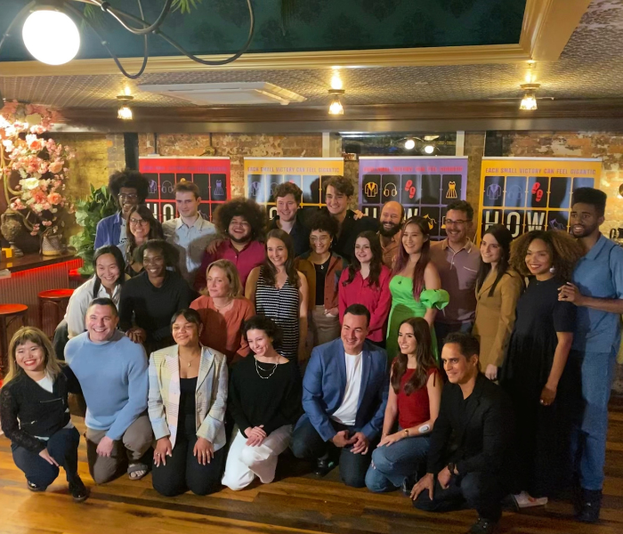 The cast and creatives of How to Dance in Ohio