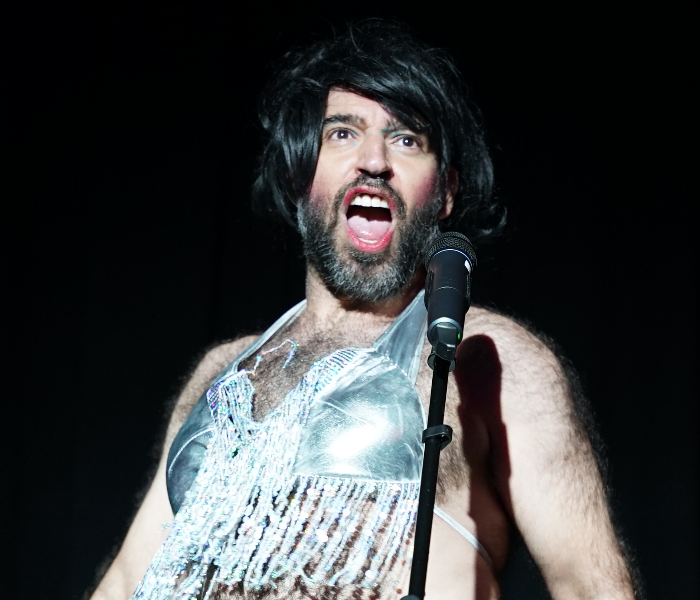 Edu Díaz in A Drag Is Born, part of the New York City Fringe in April. Photo by Madeleine Joyce.