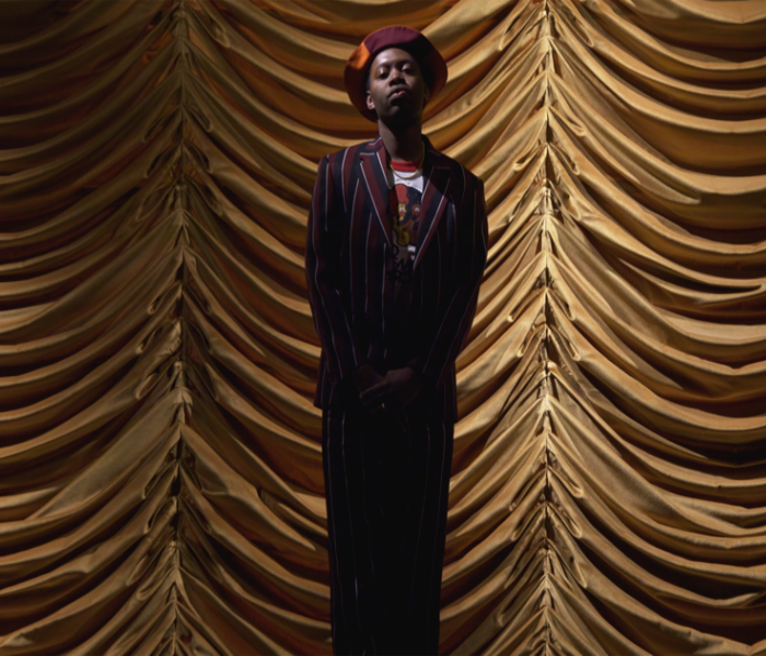 Jeremy O. Harris, whose new doc about Slave Play is streaming on MAX