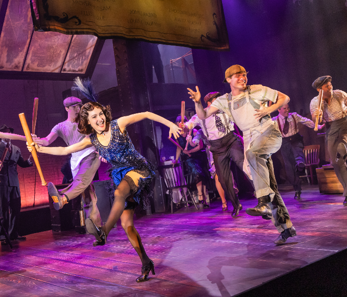 The company of Empire: The Musical, one of three new shows being helmed by Broadway performers-turned directors. Photo by Matthew Murphy.