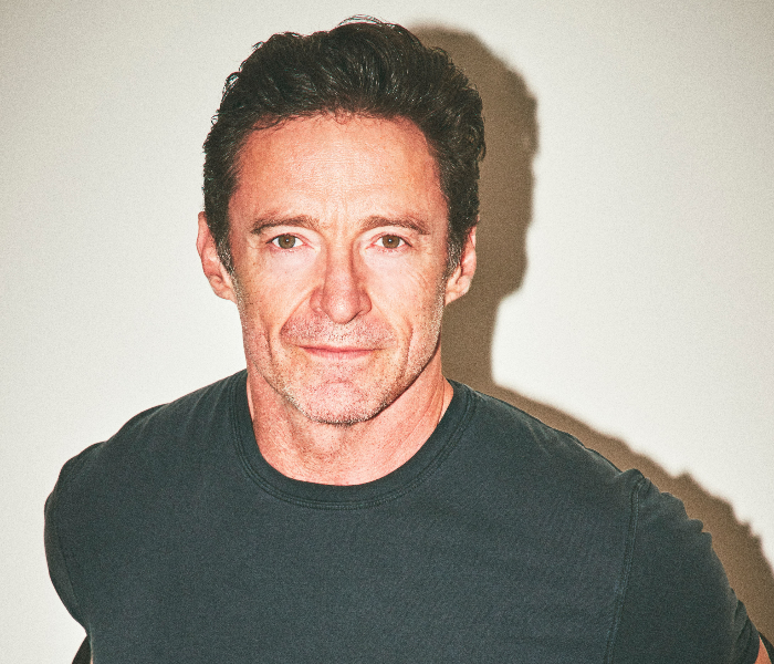 Hugh Jackman, who's starring in a new play at Audible starting this month. Photo by Guy Aroch.