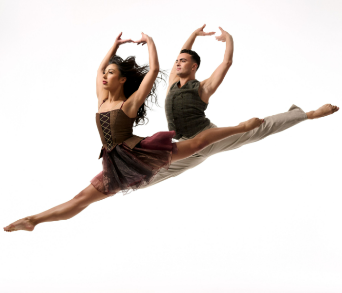 Megan Garcia Ziminski and Luke Romanzi from Parsons Dance, which performs at The Joyce Theater this month. Photo by Rachel Neville.